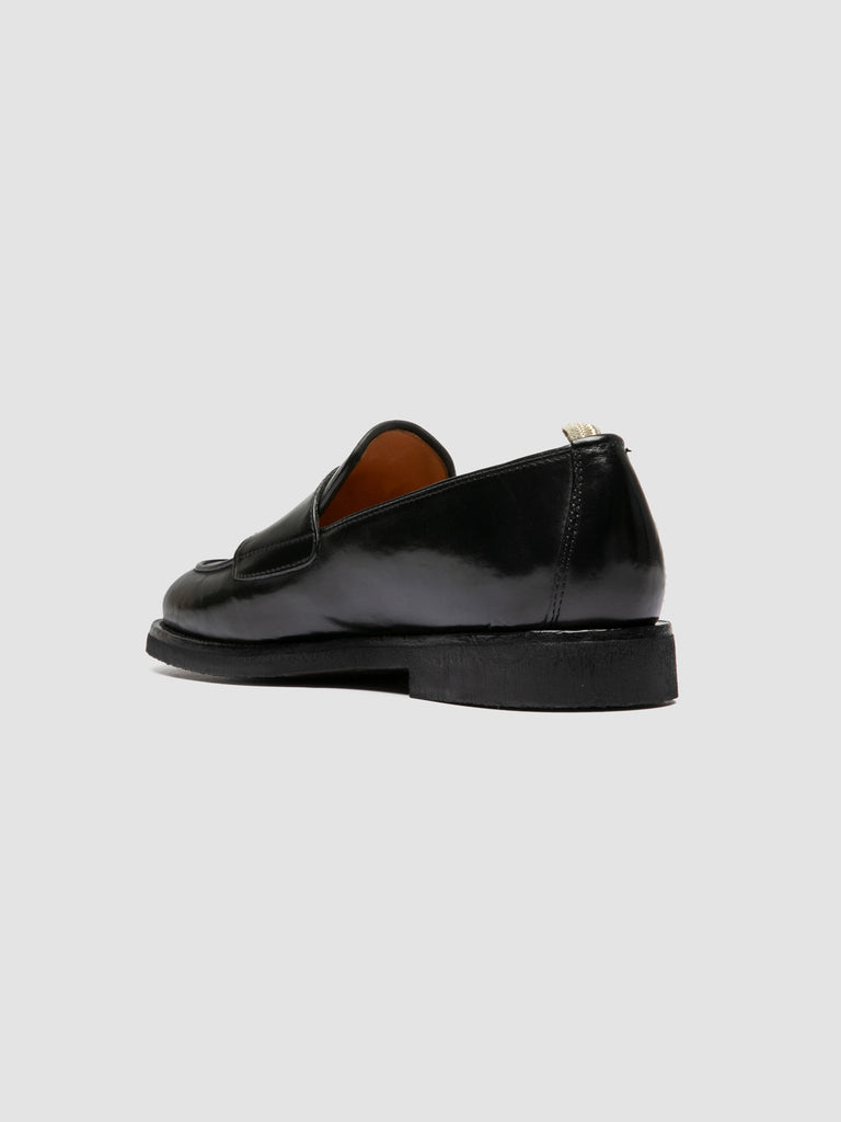 OPERA FLEXI 105 - Scarpe Monk in Pelle Nera