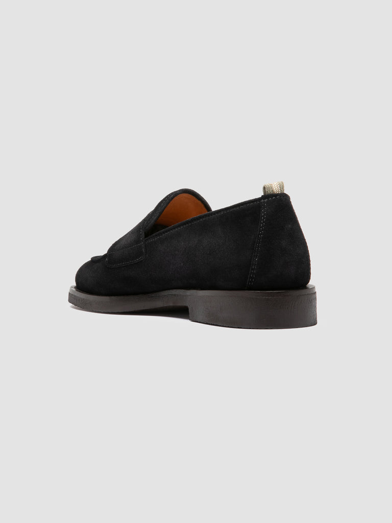 OPERA FLEXI 105 - Scarpe Monk in Pelle Scamosciata Blu