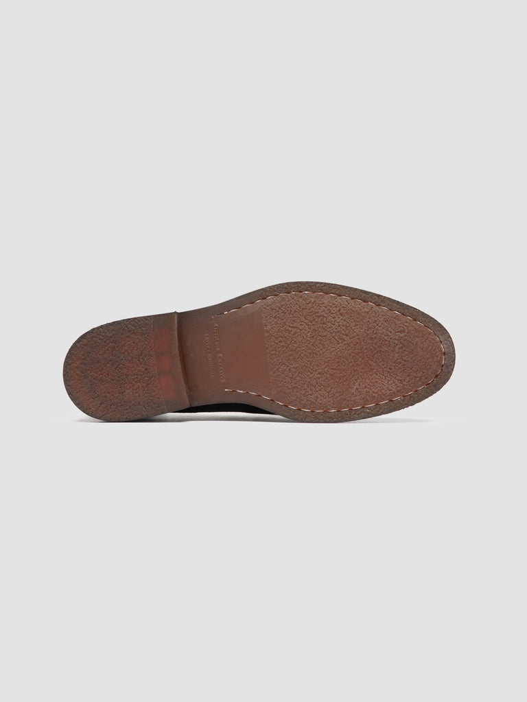 OPERA FLEXI 105 - Scarpe Monk in Pelle Scamosciata Blu