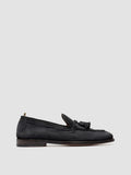 OPERA 002 - Blue Suede Tassel Loafers - thumb image 1,side view