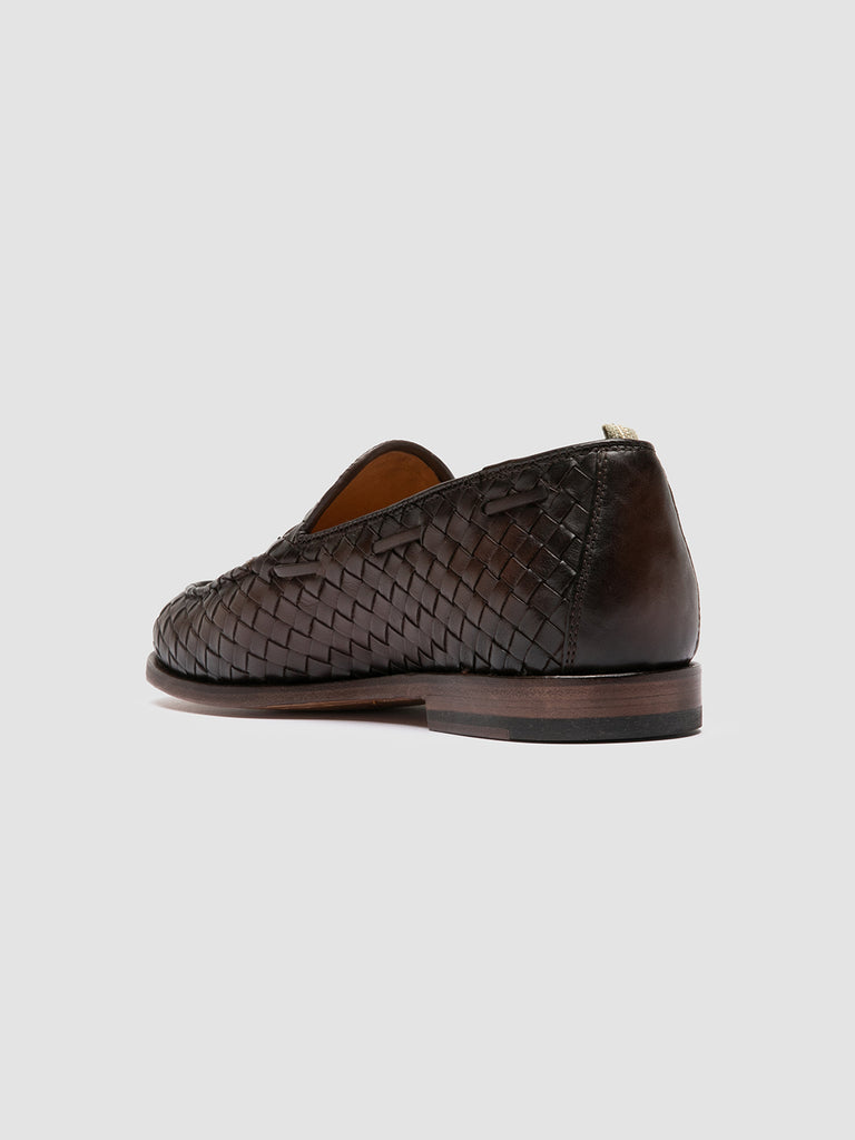 OPERA 004 - Brown Leather Tassel Loafers Men Officine Creative - 4