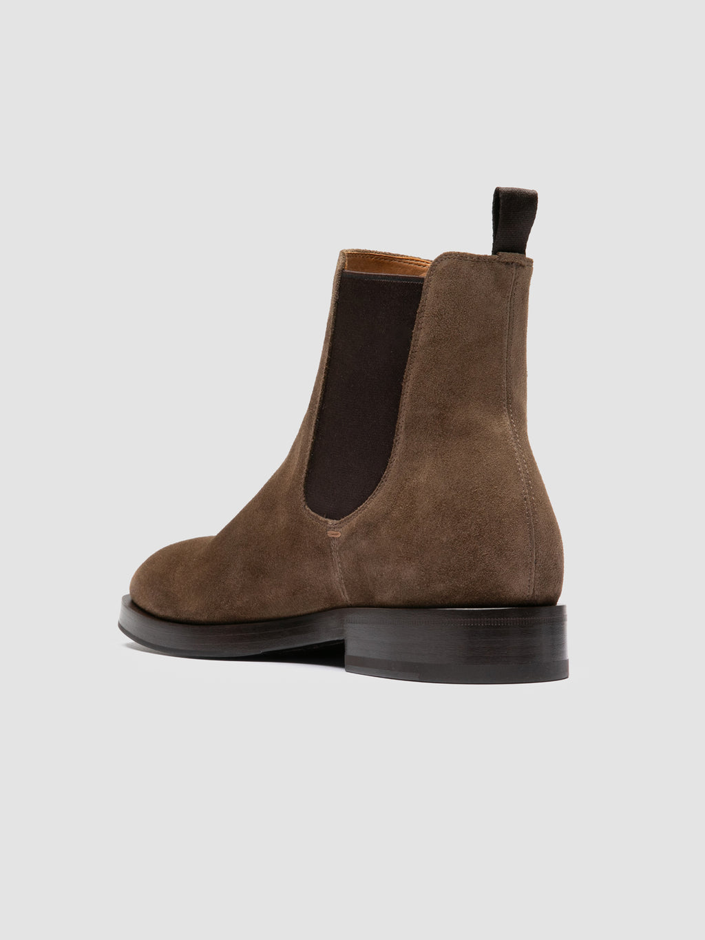 ORTEGA 003 - Brown Suede Chelsea Boots - image 4,side view