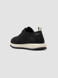 PAPEL 001 - Blue Suede Low Top Sneakers - thumb image 4,side view