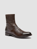 PAUL 002 - Dark Brown Leather Boots