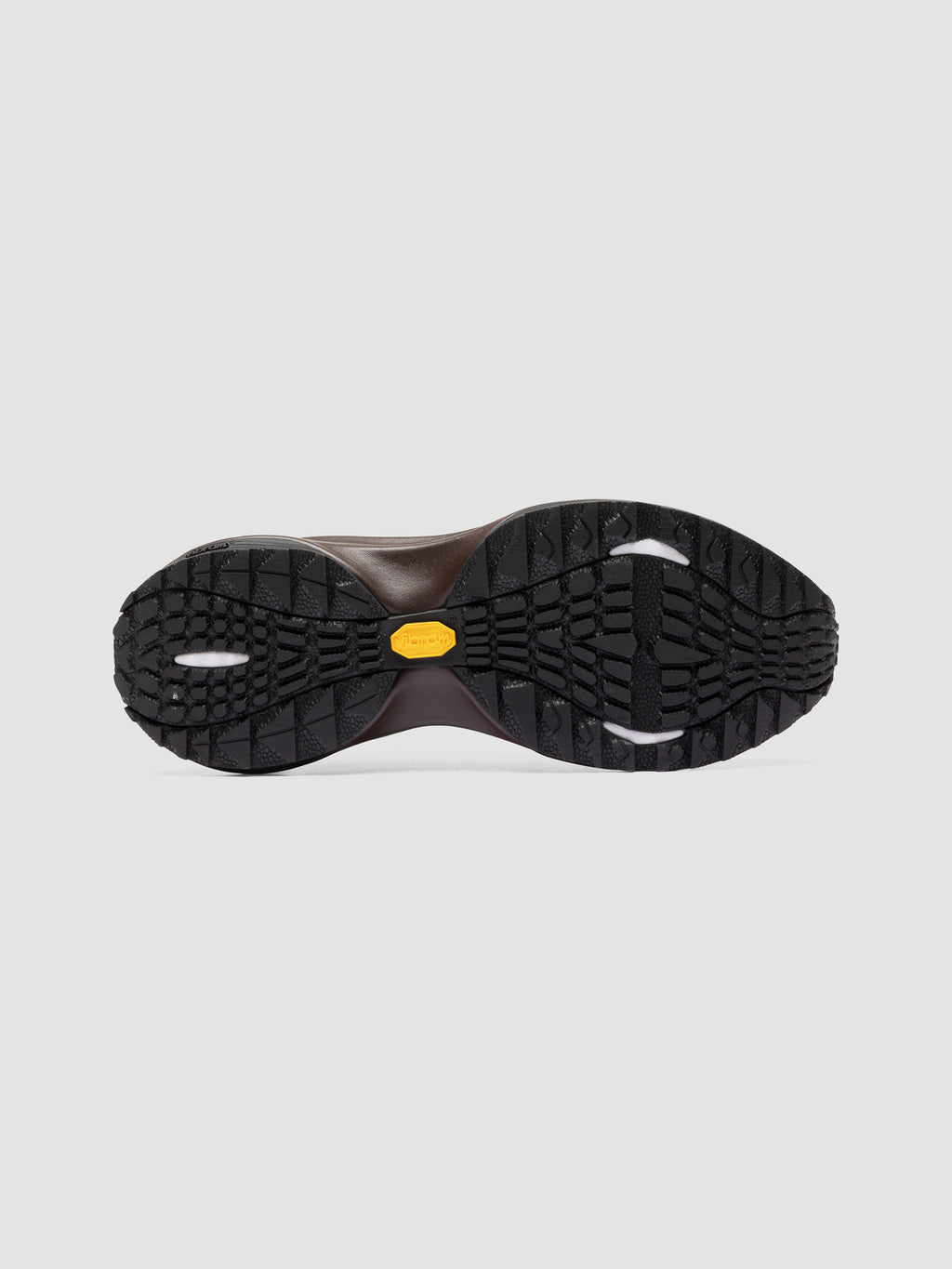 PHASE 001 - Sneaker Basse in Pelle Marrone - image 5,side view