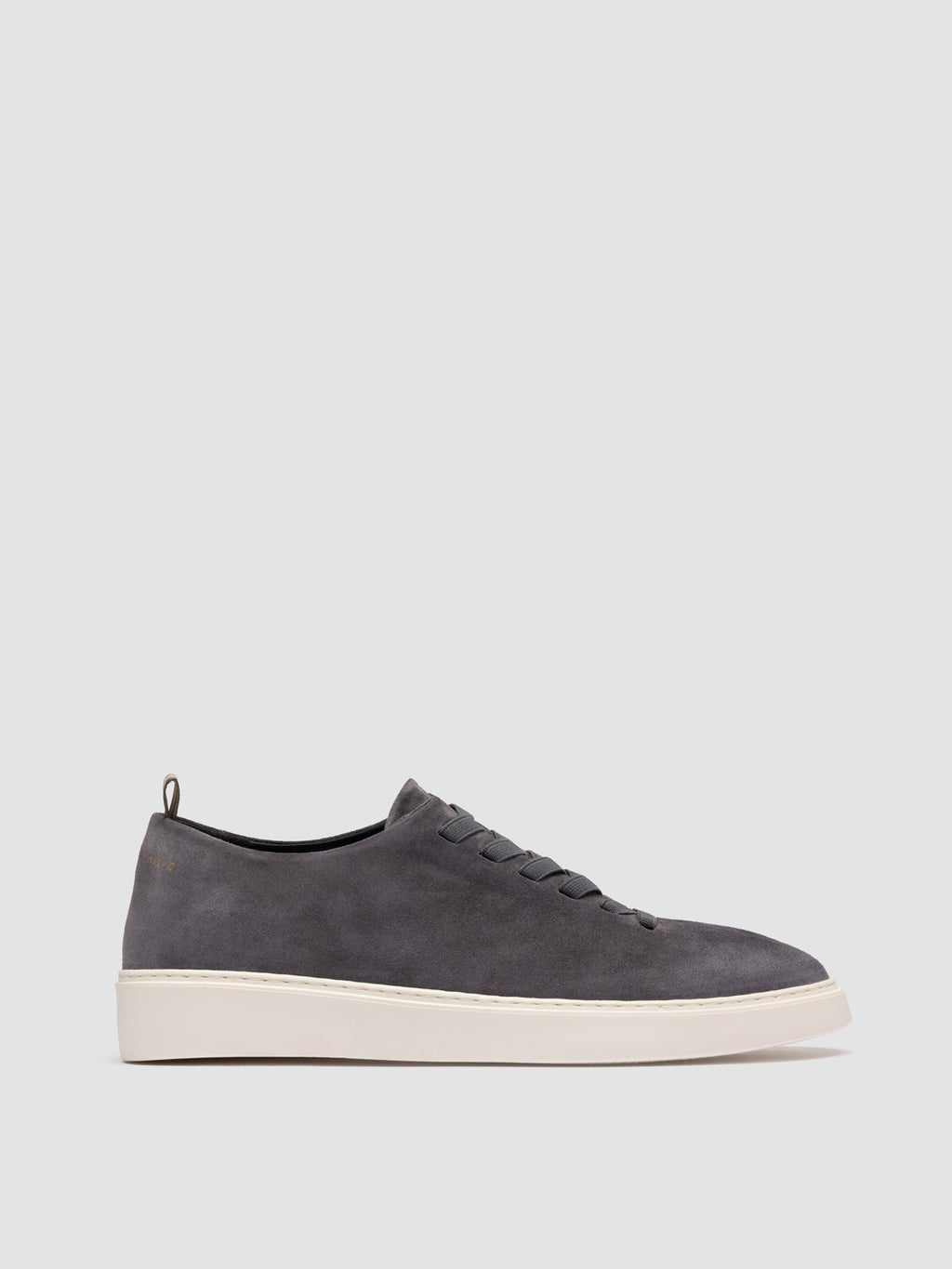 PLUMA 001 - Blue Suede Low Top Sneakers - image 1,side view