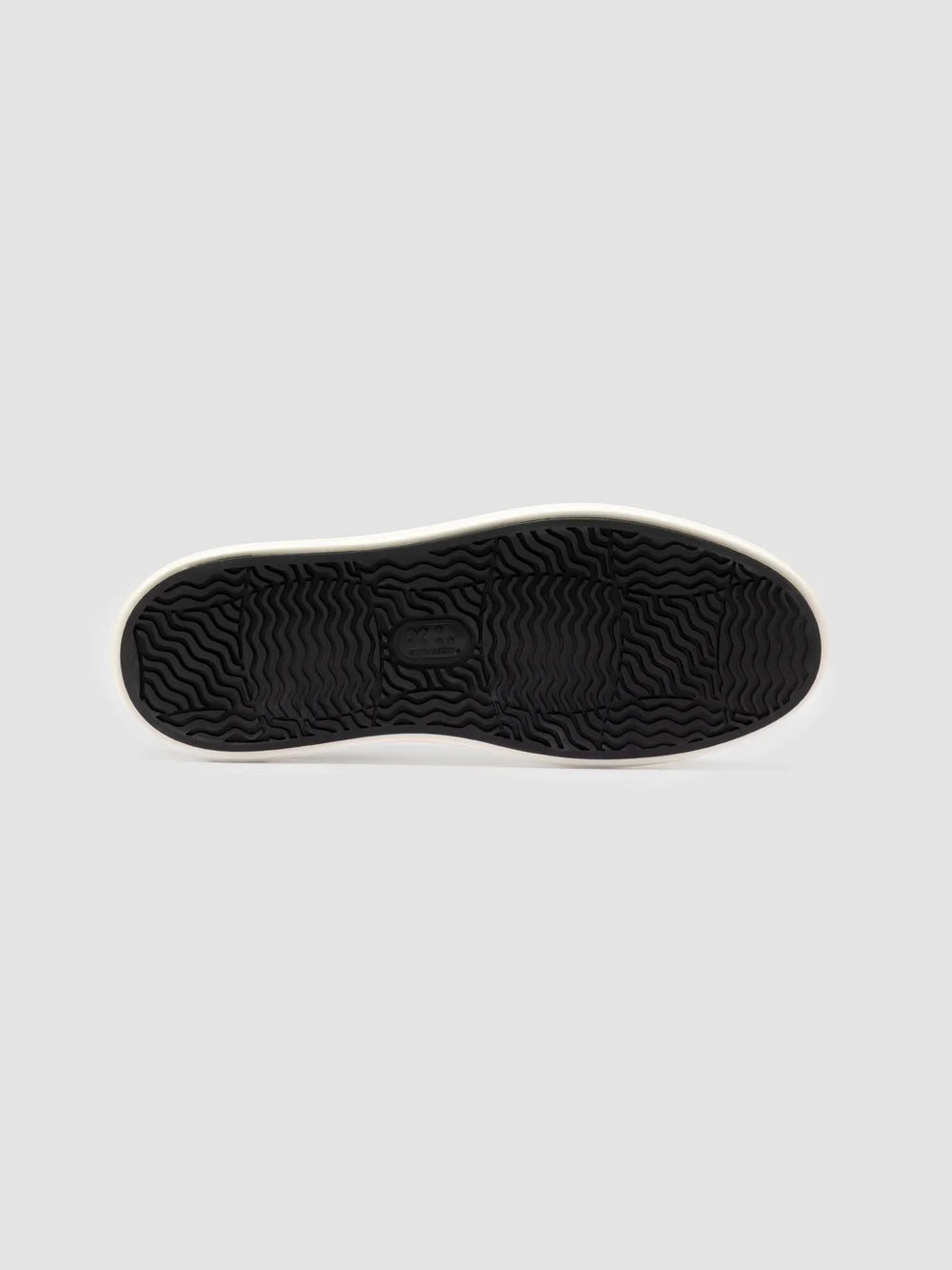 RELEASE 001 - Grey Leather Low Top Sneakers - image 5,side view