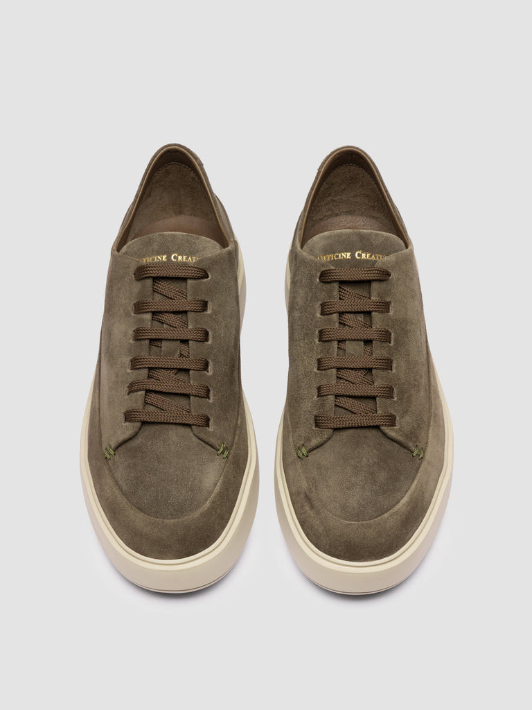 RELEASE 001 - Green Suede Sneakers