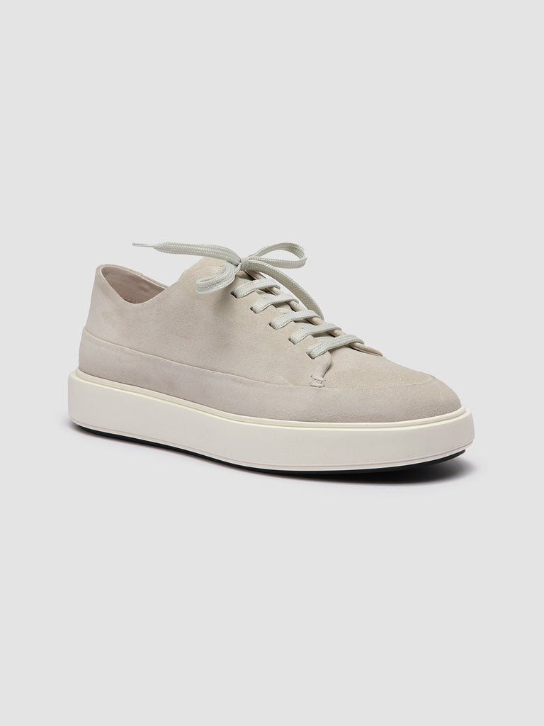RELEASE 001 - Sneaker Basse in Pelle Avorio