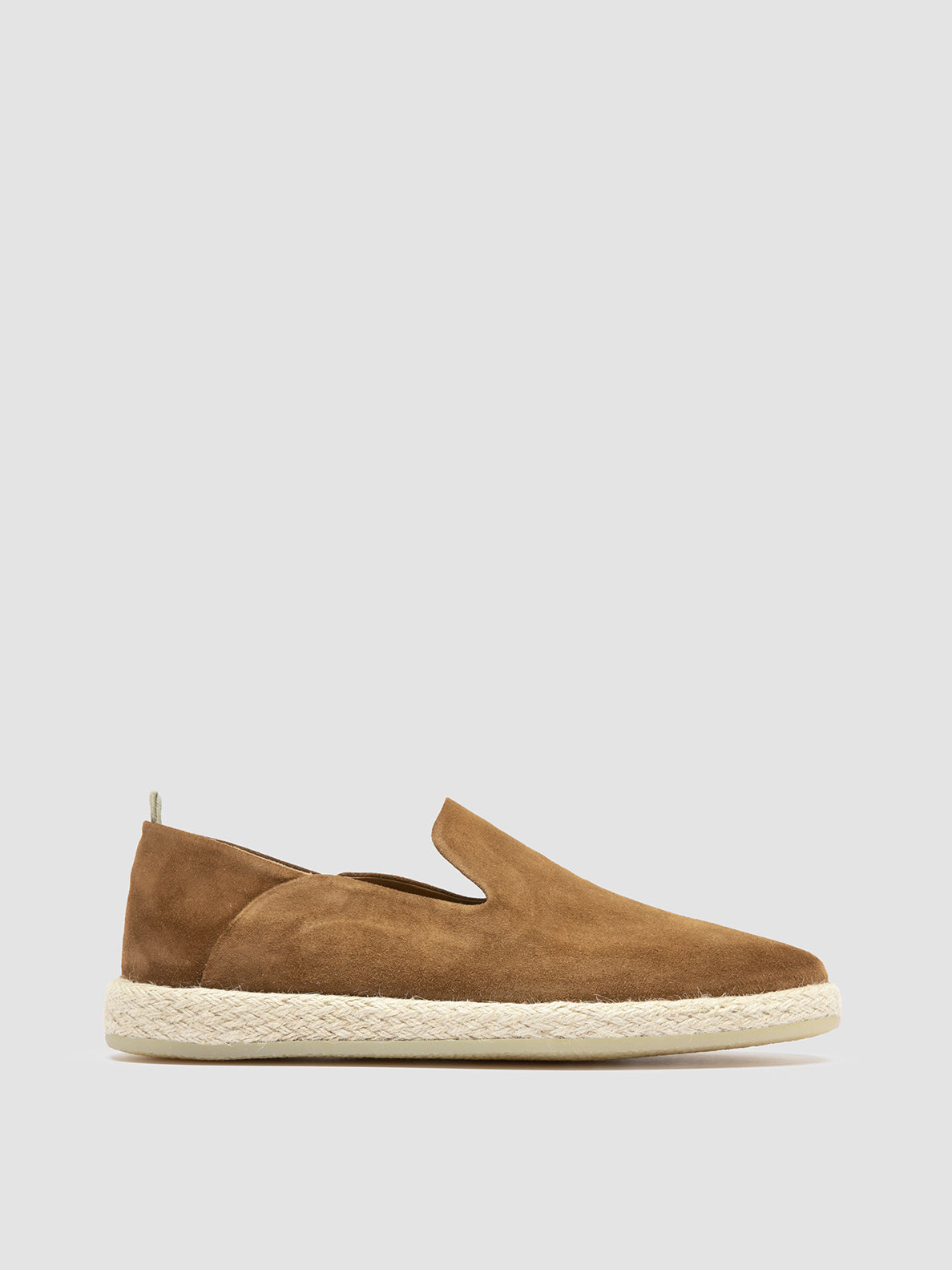 Officine Creative ROPED 002 Slip-on in Pelle Scamosciata Marrone