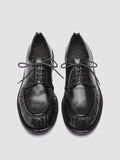 RUGGED 018 - Scarpe Derby in Pelle Nera - thumb image 2,side view