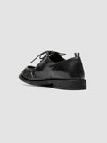 RUGGED 018 - Scarpe Derby in Pelle Nera - thumb image 4,side view