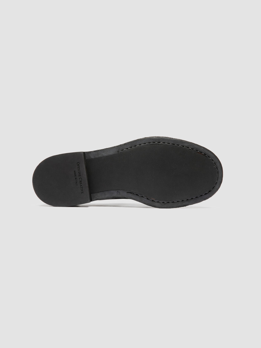 RUGGED 018 - Scarpe Derby in Pelle Nera - image 5,side view