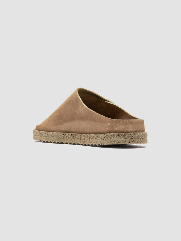 SANDS 001 - Taupe Suede Mules