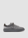 SEQUEL 001 - Sneaker in Pelle e Pelle Scamosciata Grigia - thumb image 1,side view