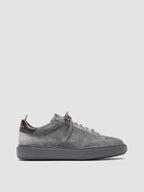 SEQUEL 001 - Sneaker in Pelle e Pelle Scamosciata Grigia