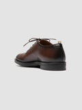 SILENT 001  - Brown Leather Derby Shoes