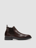 SILENT 003 - Stivaletti Chelsea in Pelle Marrone