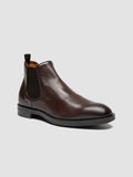 SILENT 003 - Brown Leather Chelsea Boots