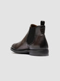 SILENT 003 - Grey Leather Chelsea Boots