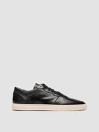 SISSO 001 - Sneaker Basse in Pelle Nera