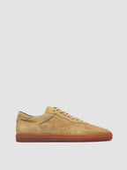 SISSO 001 - Sneaker Basse in Pelle Scamosciata Marrone