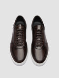 SISSO 001 - Sneaker Basse in Pelle Marrone - thumb image 2,side view