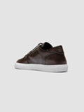 SISSO 001 - Sneaker Basse in Pelle Marrone - thumb image 4,side view