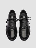 SISSO 001 - Sneakers Basse in Pelle Nera - thumb image 2,side view