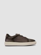 SLOUCH 001 - Sneaker in Pelle Scamosciata Grigia