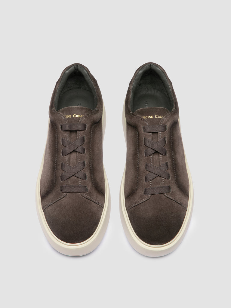 SLOUCH 001 - Grey Suede Sneakers