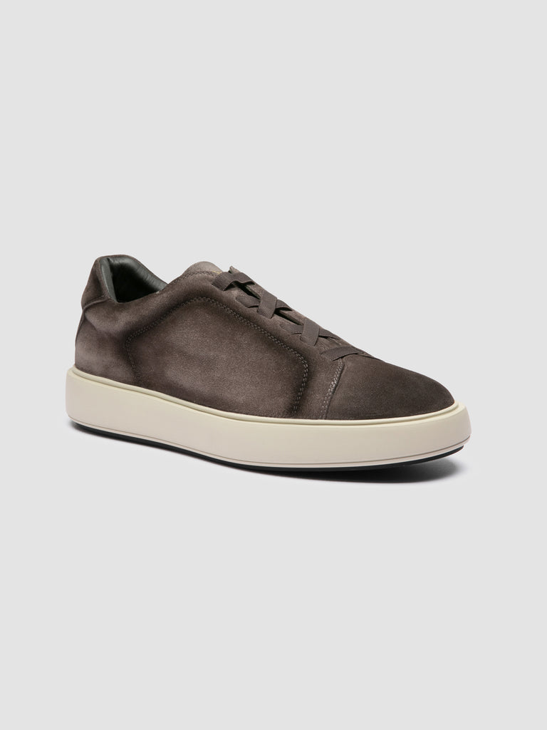 SLOUCH 001 - Grey Suede Sneakers