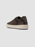 SLOUCH 001 - Sneaker in Pelle Scamosciata Grigia - thumb image 4,side view