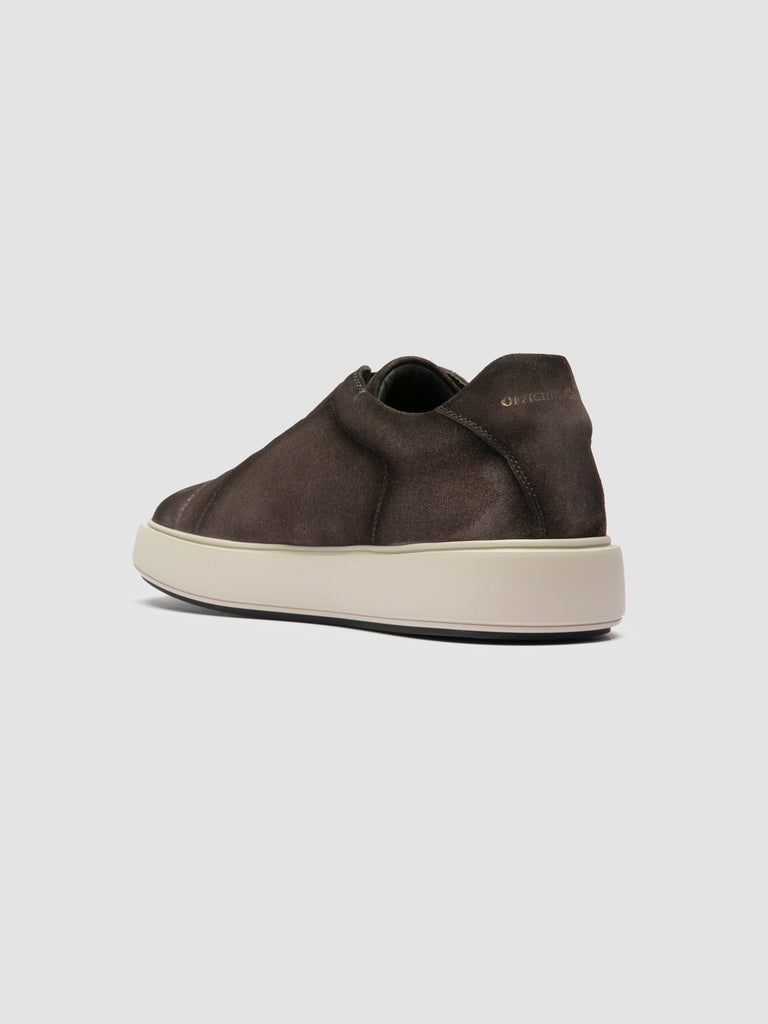 SLOUCH 001 - Grey Suede Sneakers