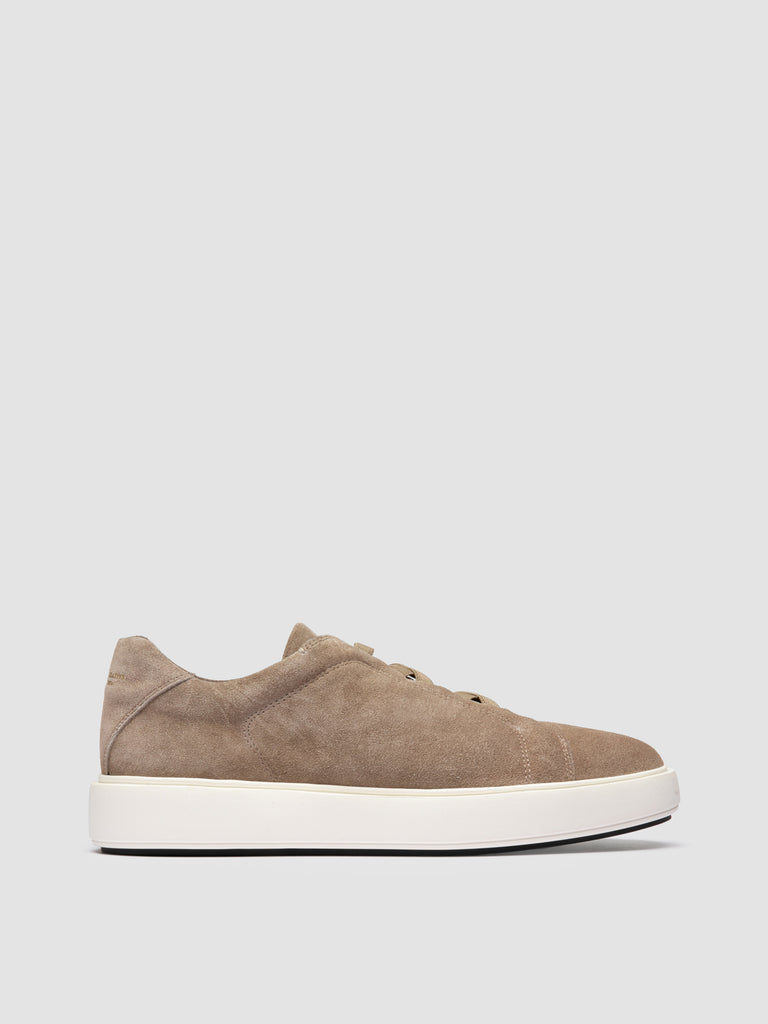 SLOUCH 001 - Taupe Suede Sneakers