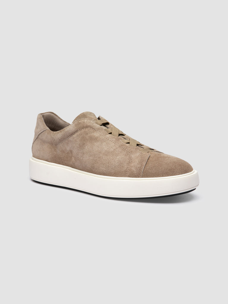 SLOUCH 001 - Taupe Suede Sneakers