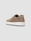 SLOUCH 001 - Taupe Suede Sneakers