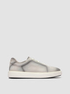 SLOUCH 001 - Sneaker in Pelle Scamosciata Bianca
