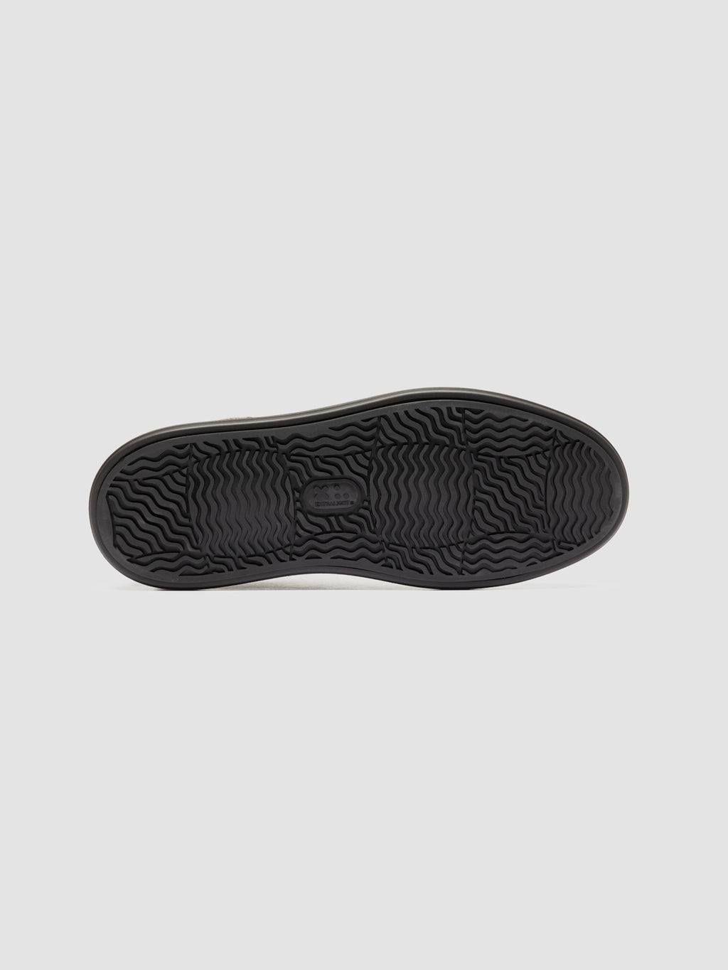 SLOUCH 005 - Sneakers Alte in Pelle Scamosciata Nera - image 5,side view