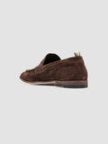 SOLITUDE 001 - Brown Suede Penny Loafers