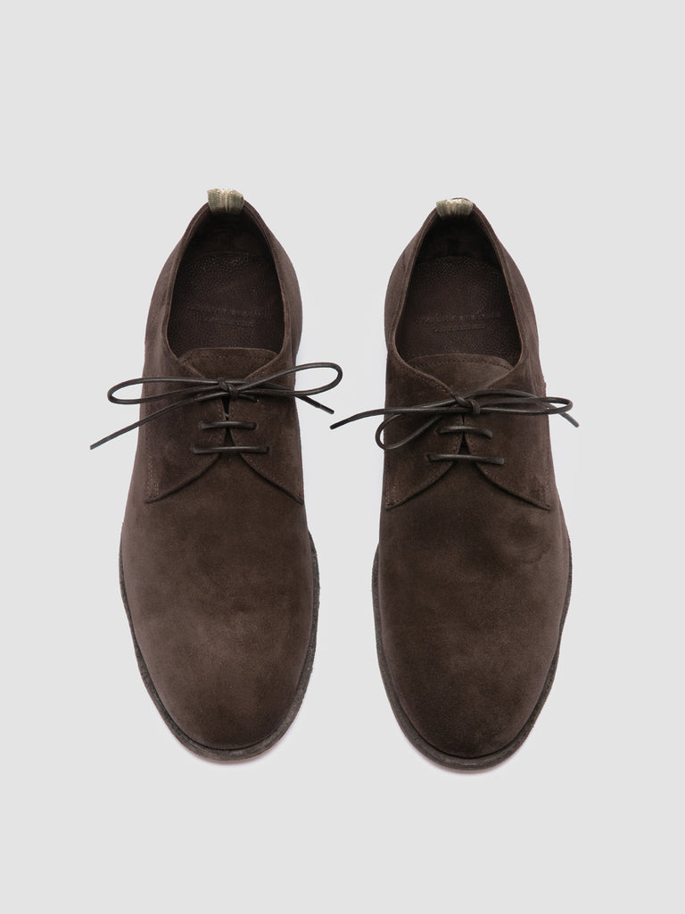 SOLITUDE 002 - Brown Suede Derby Shoes Men Officine Creative - 2