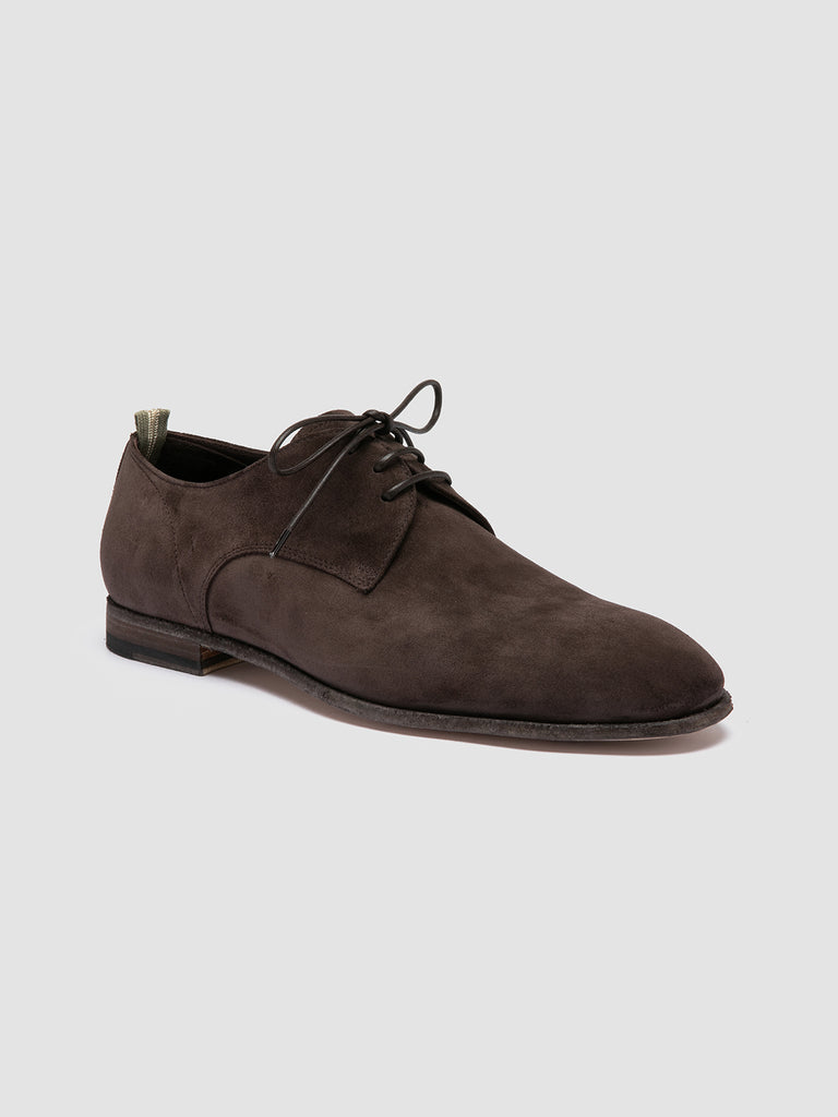 SOLITUDE 002 - Brown Suede Derby Shoes Men Officine Creative - 3