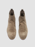 SOLITUDE 004 - Taupe Suede Chelsea Boots Men Officine Creative - 2