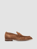 SOUND 001 - Mocassini Penny in Pelle Scamosciata Marrone