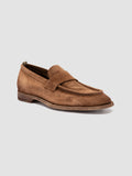 SOUND 001 - Brown Suede Penny Loafers