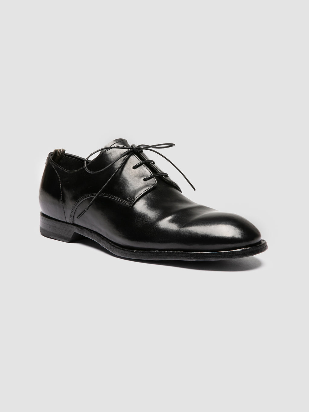 SOUND 002 - Black Leather Derby Shoes - image 3,side view