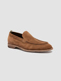 SOUND 005 - Brown Suede Loafers - thumb image 3,side view