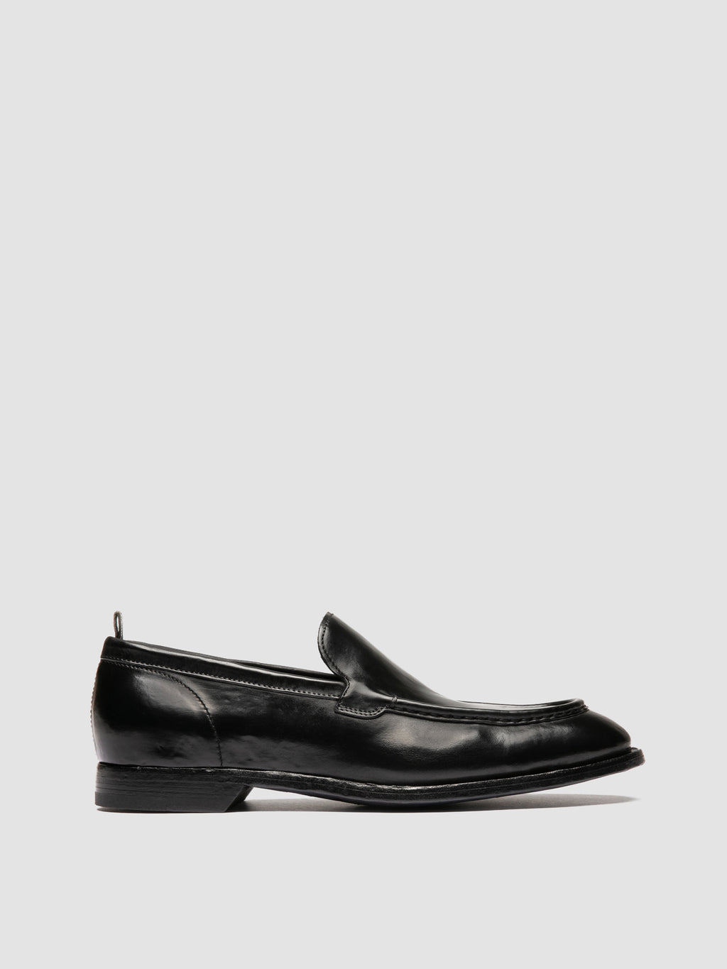 SOUND 005 - Black Leather Loafers - image 1,side view