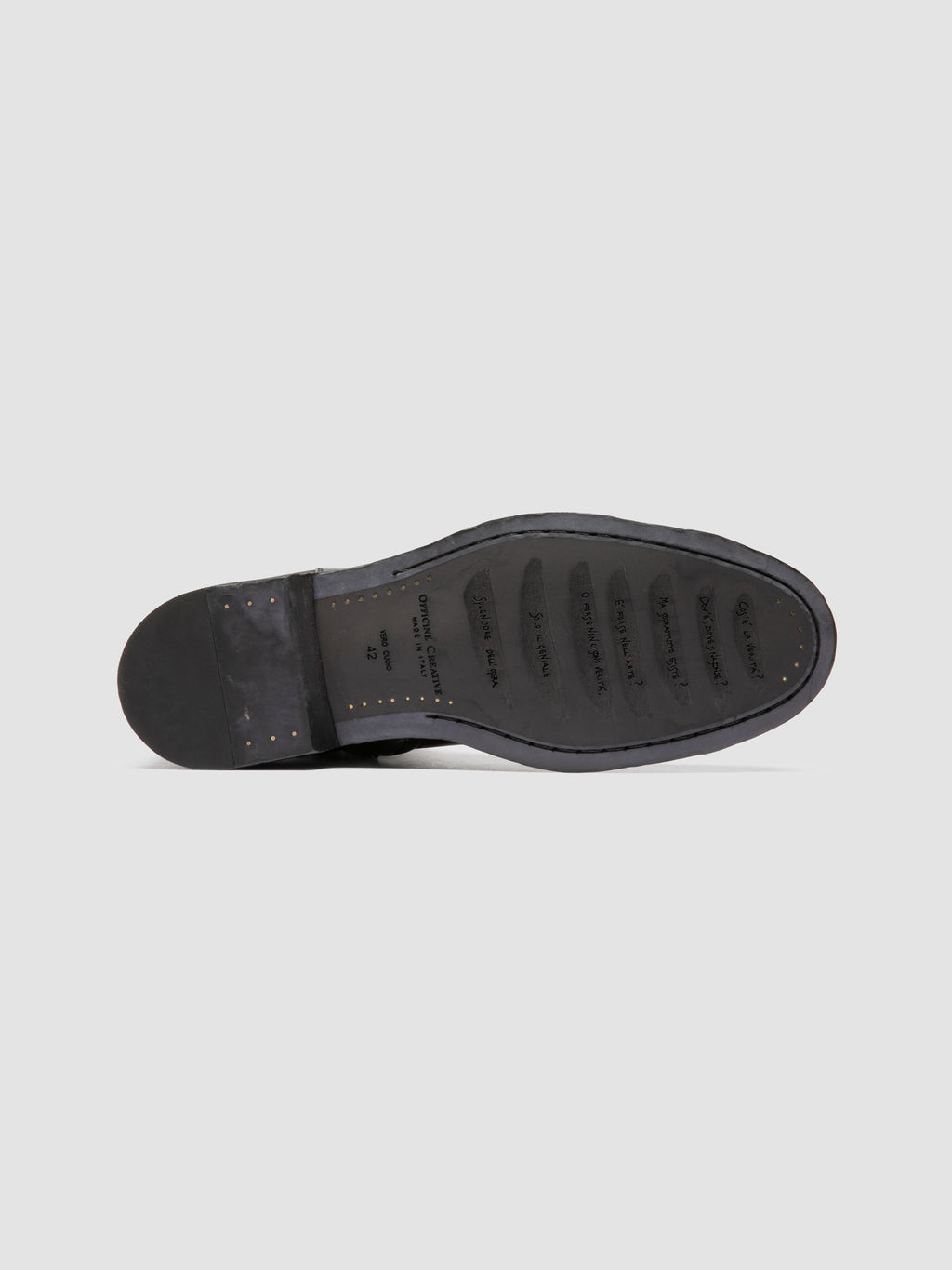 SOUND 015_W - Black Leather Zipped Boots - image 5,side view