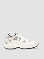 SUPURBIA 001 - Sneaker Basse in Pelle Bianca